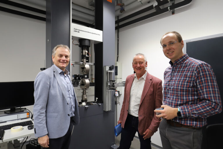 Mayor Jung visits the Chair of Casting Technology