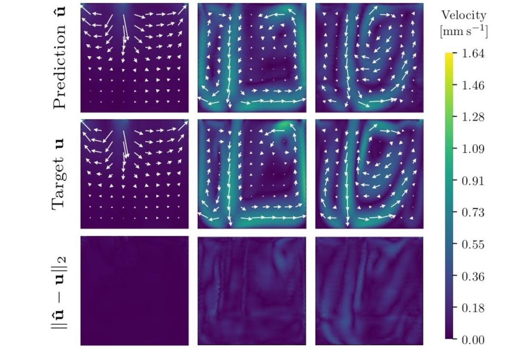 Bilder zu "Velocity field prediction"